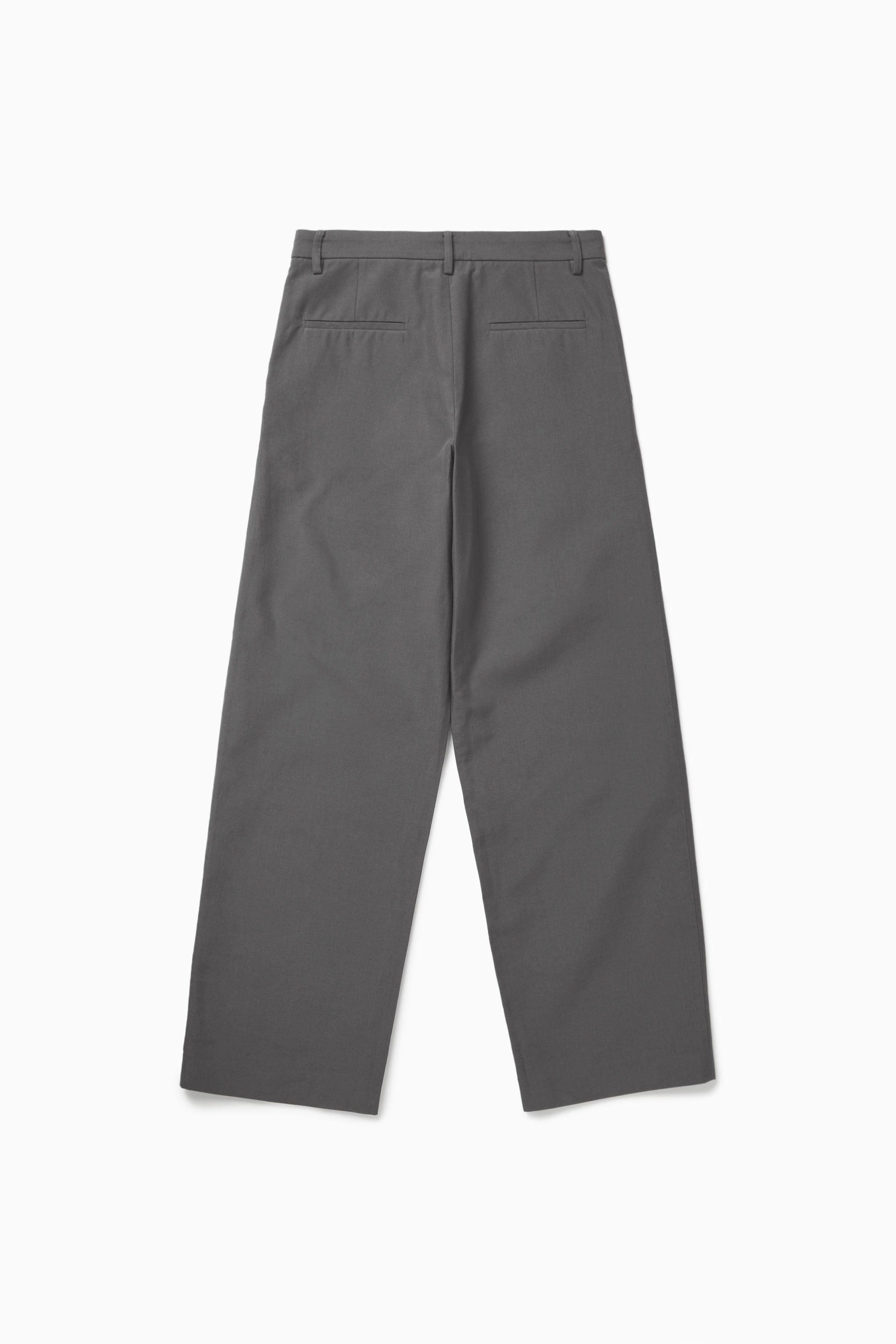 1989 Studio Curved Flared Pants In Gray