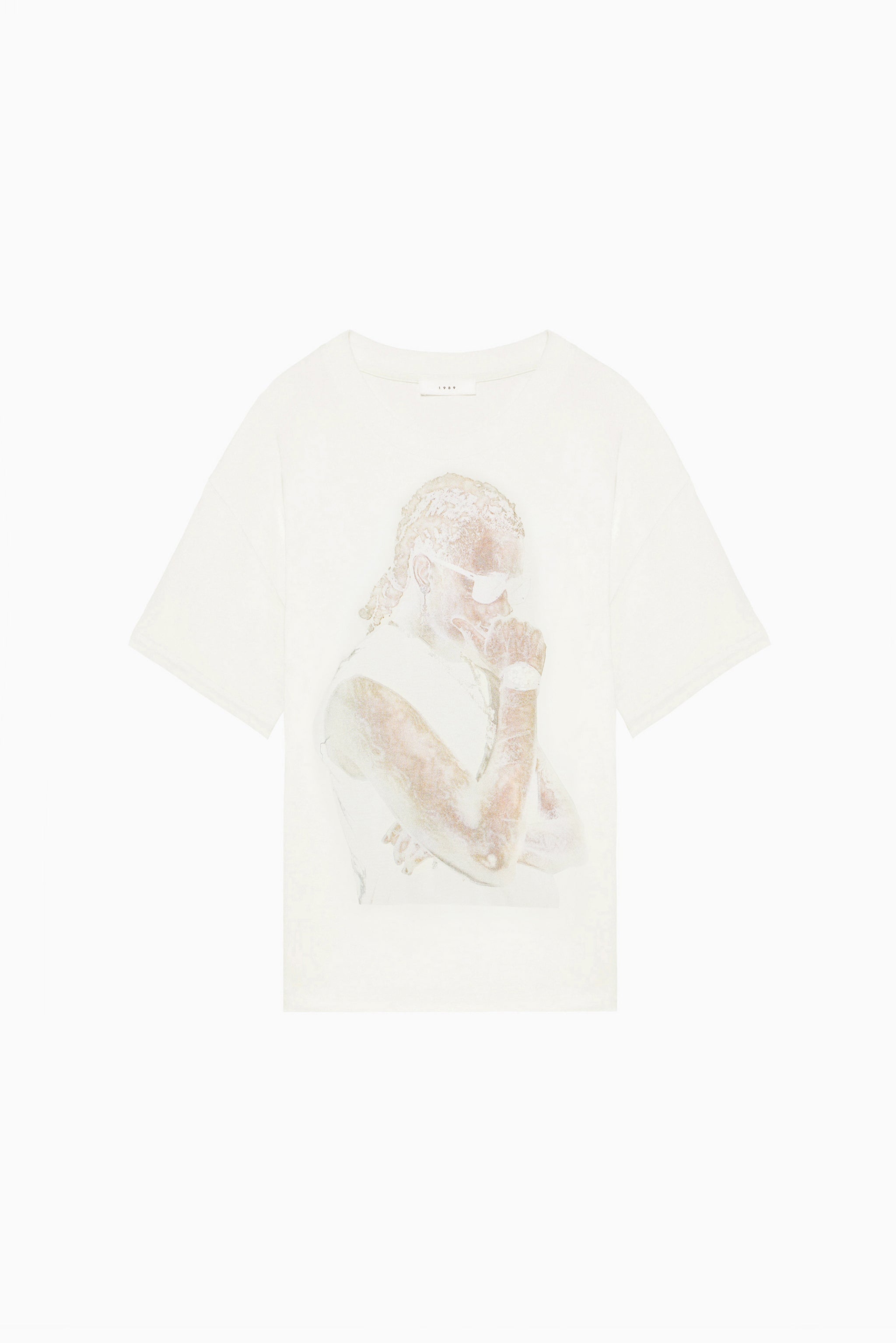 1989 Studio Man T-shirt White Size Xl Cotton In Multi