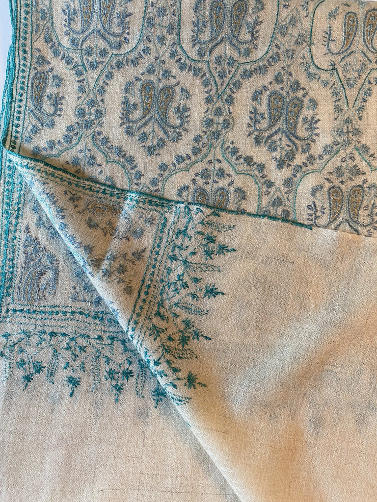 Sozni Jamawar Pashmina Shawl