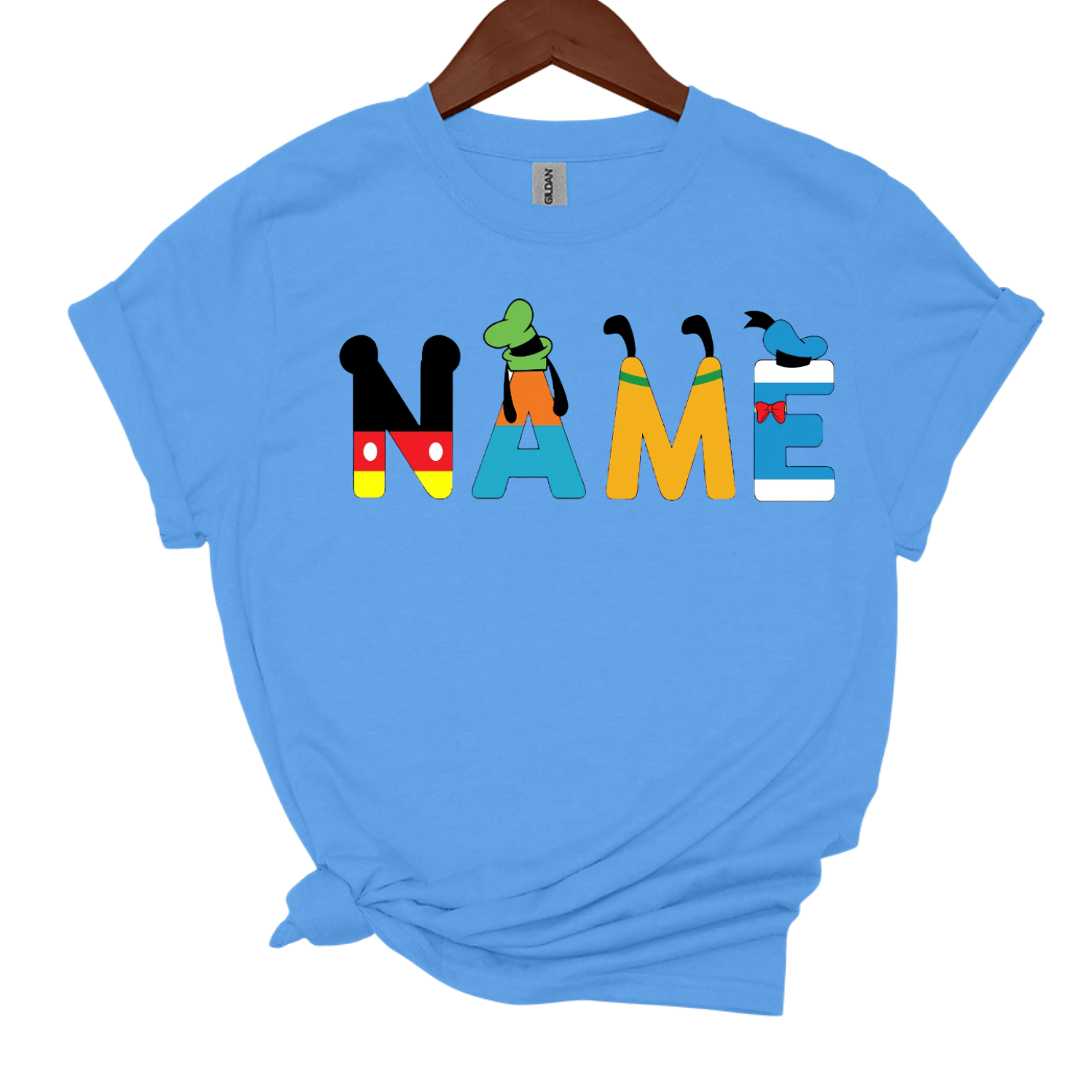 Mickey custom name shirt