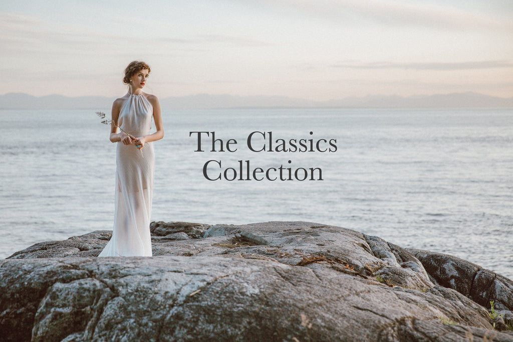 The Classics Collection | The Petra Gown | Backless White Wedding Dress