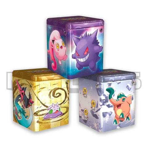 Pokémon TCG stacking tins 2024