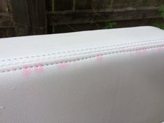 Boat Seats Pink Stains
