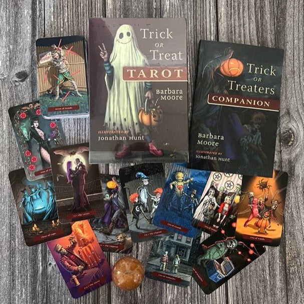 Trick or Treat Tarot by Barbara Moore The Mystical Moon Online Store