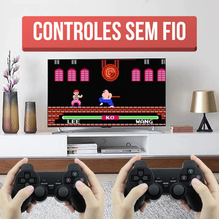 Game Stick Clássicos – Conforto & Compras