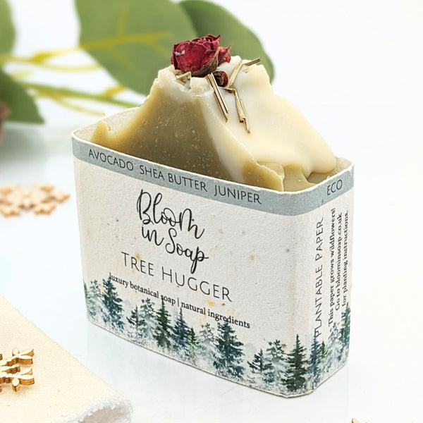 Tree Hugger shea butter soap from Bloom In Soap