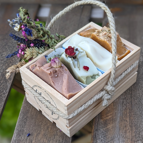 Christmas Box of handmade soap