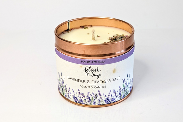 natural lavender candle
