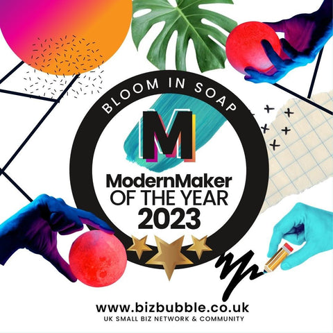 Bloom In Soap wins ModernMaker of the Year Award