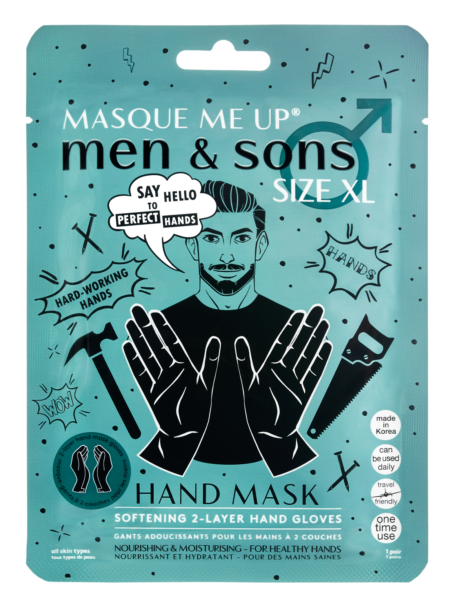 Billede af Men & Sons Hand Mask