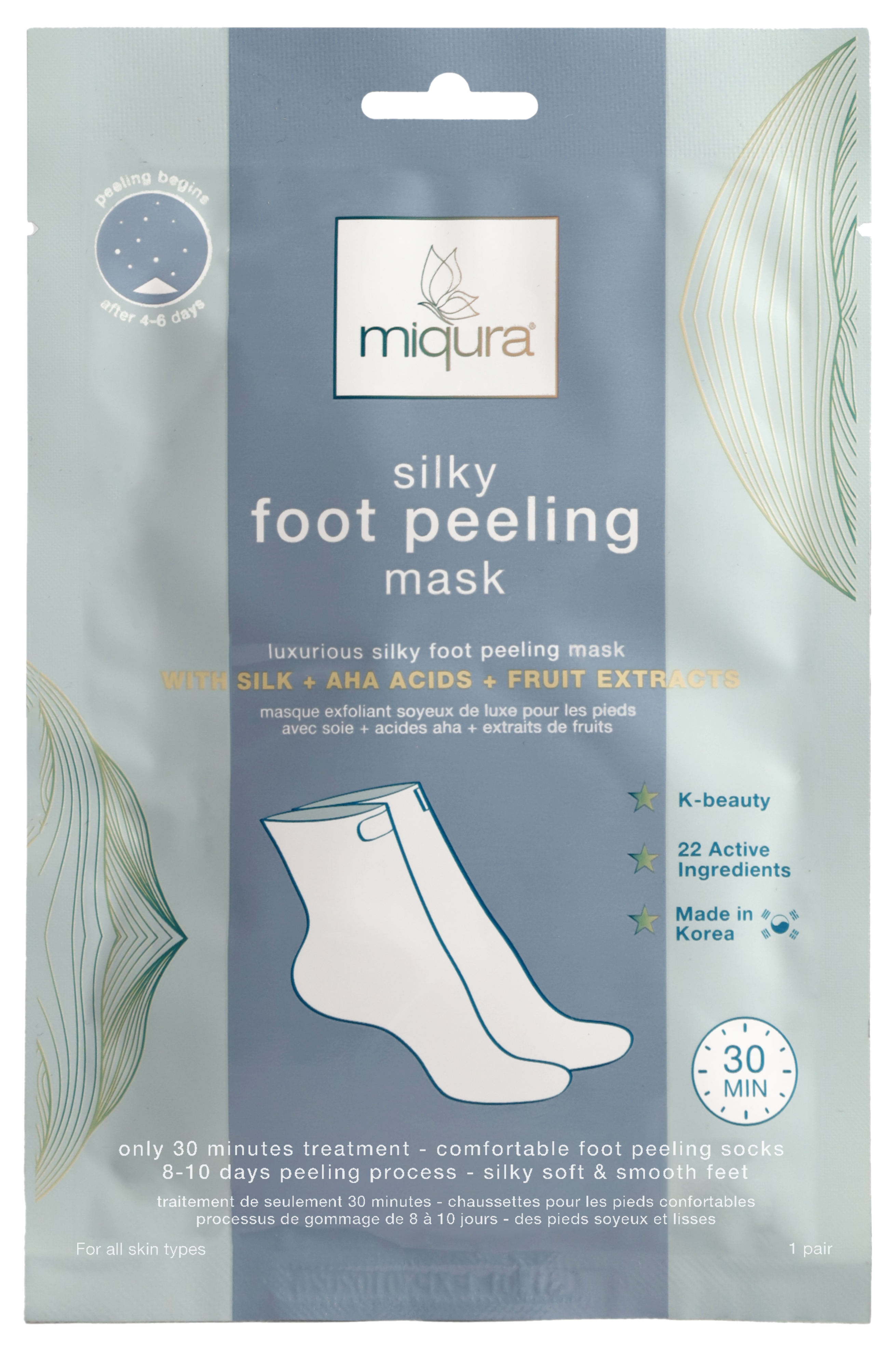 Billede af Silky Foot Peeling Mask