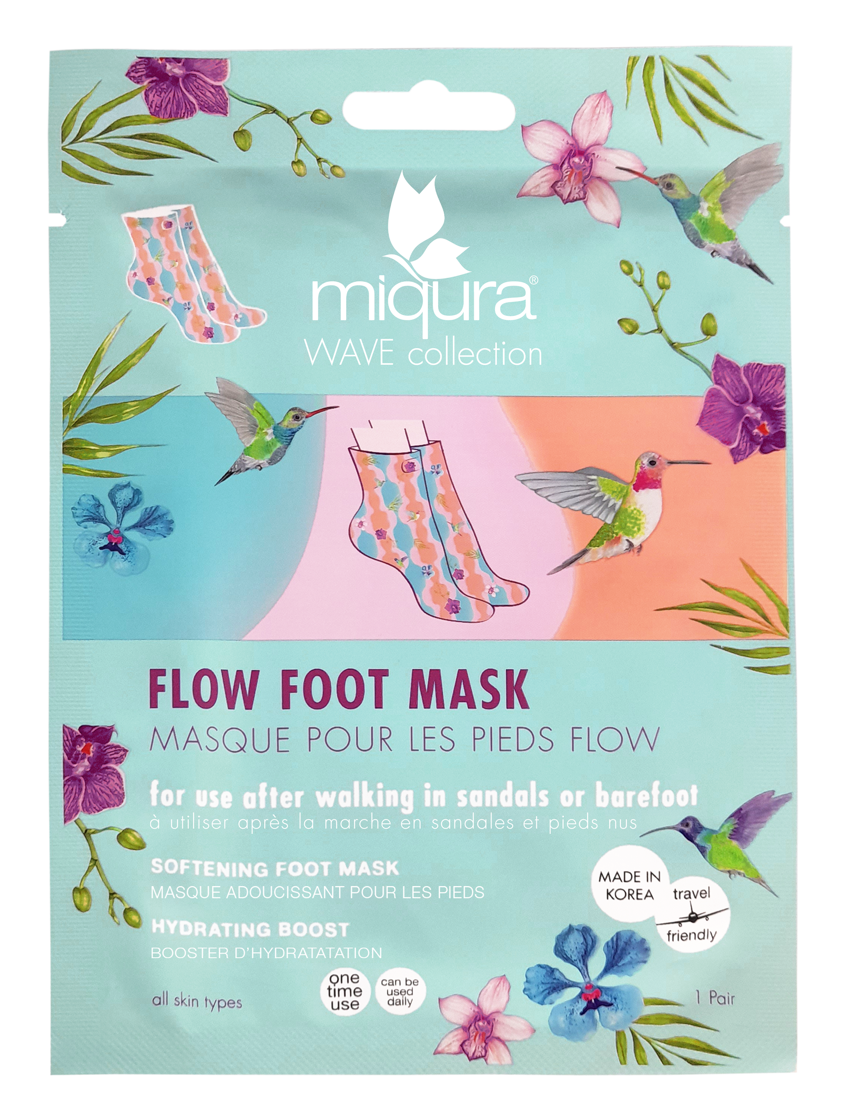 Se Wave Flow Foot Mask hos Miqura