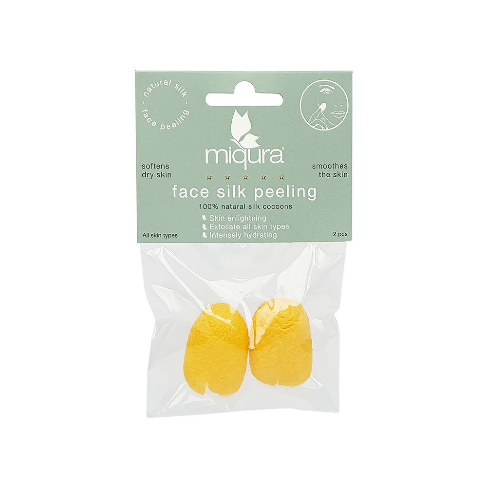 Billede af Face Silk Peeling - 2 pcs hos Miqura