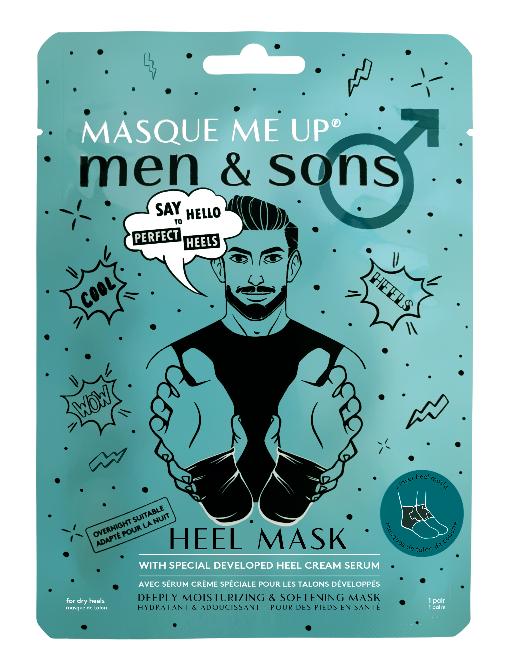 Billede af Men & Sons Heel Mask
