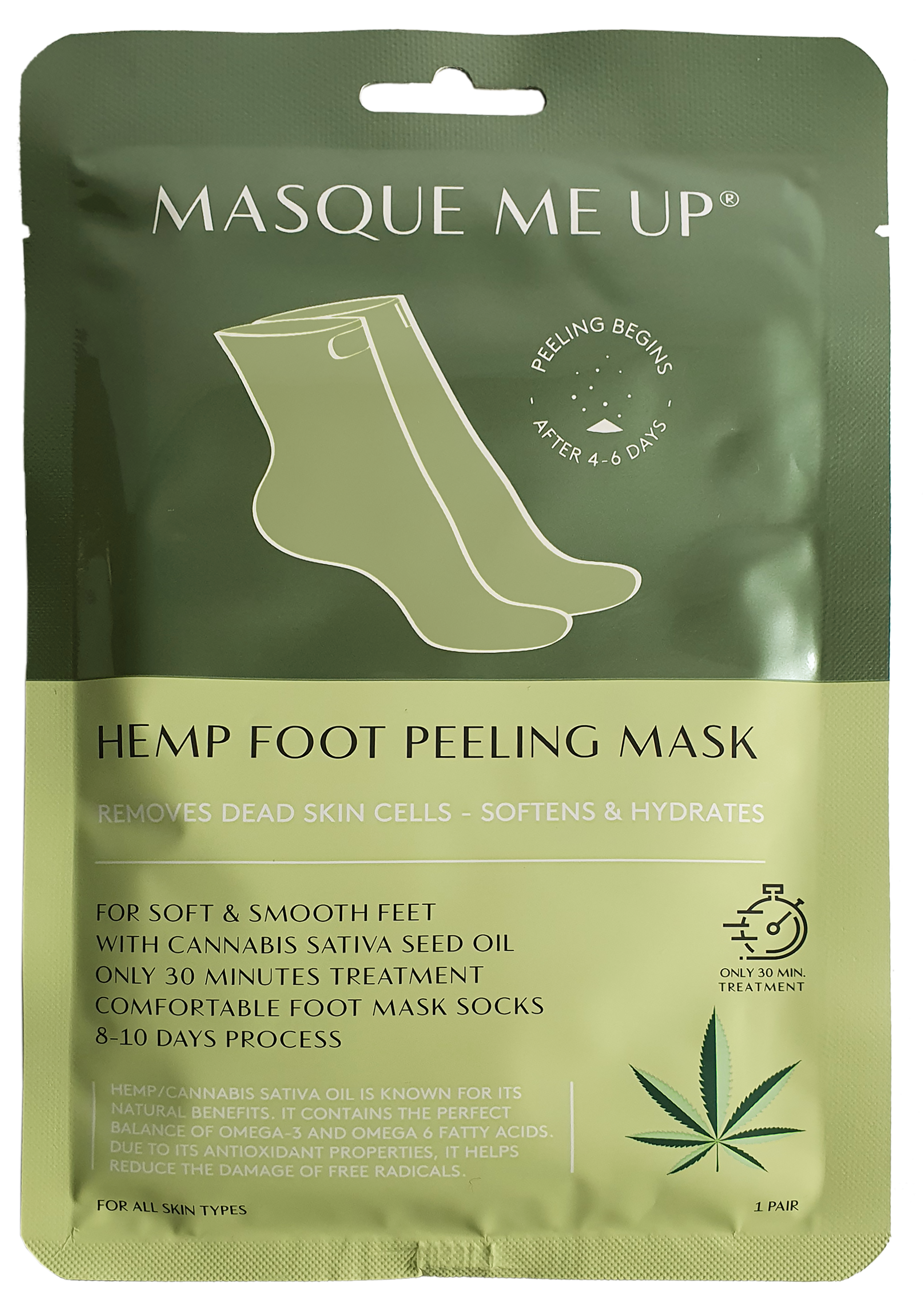 Billede af Hemp Foot Peeling Mask