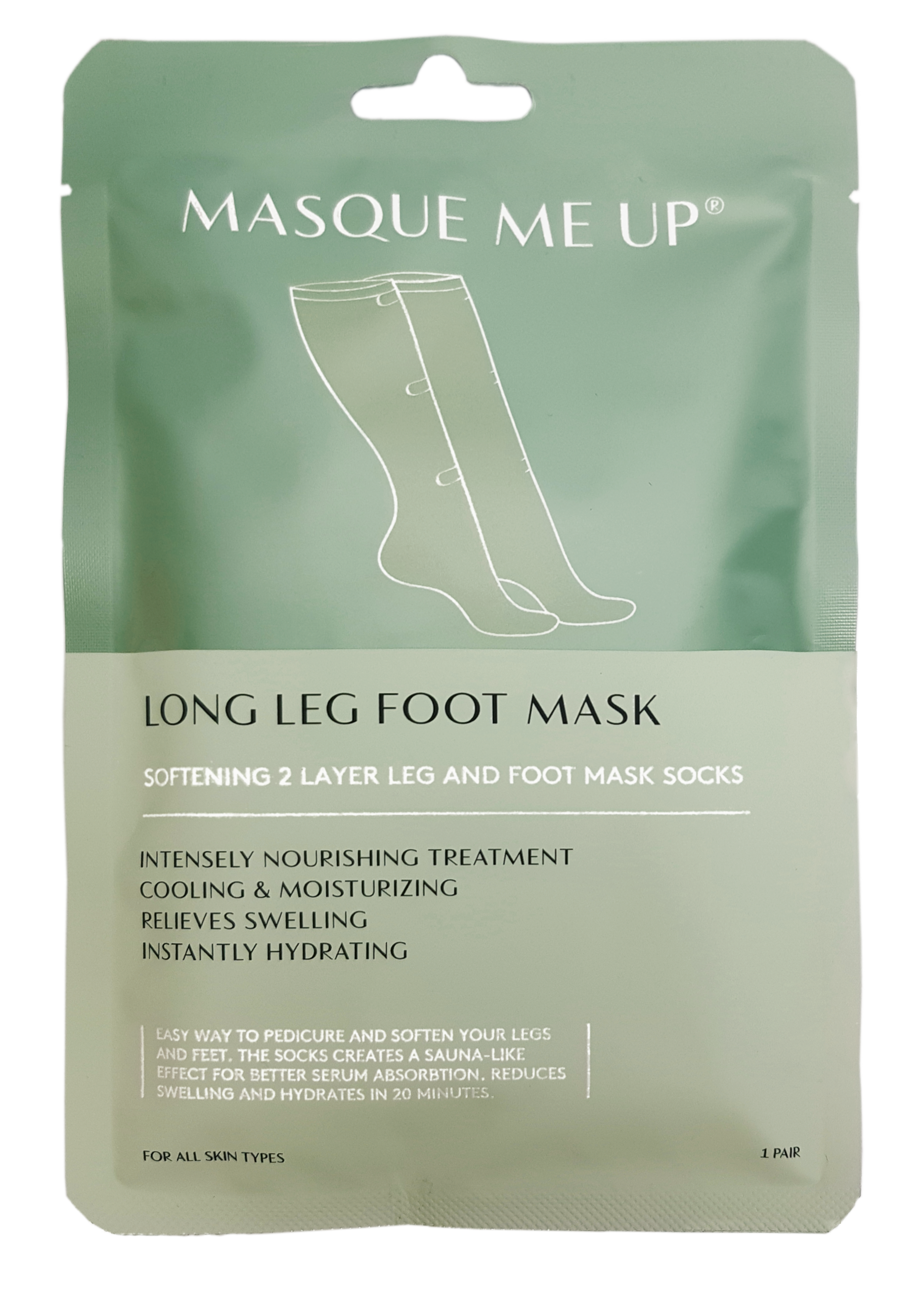 Se Long Leg Foot Mask hos Miqura