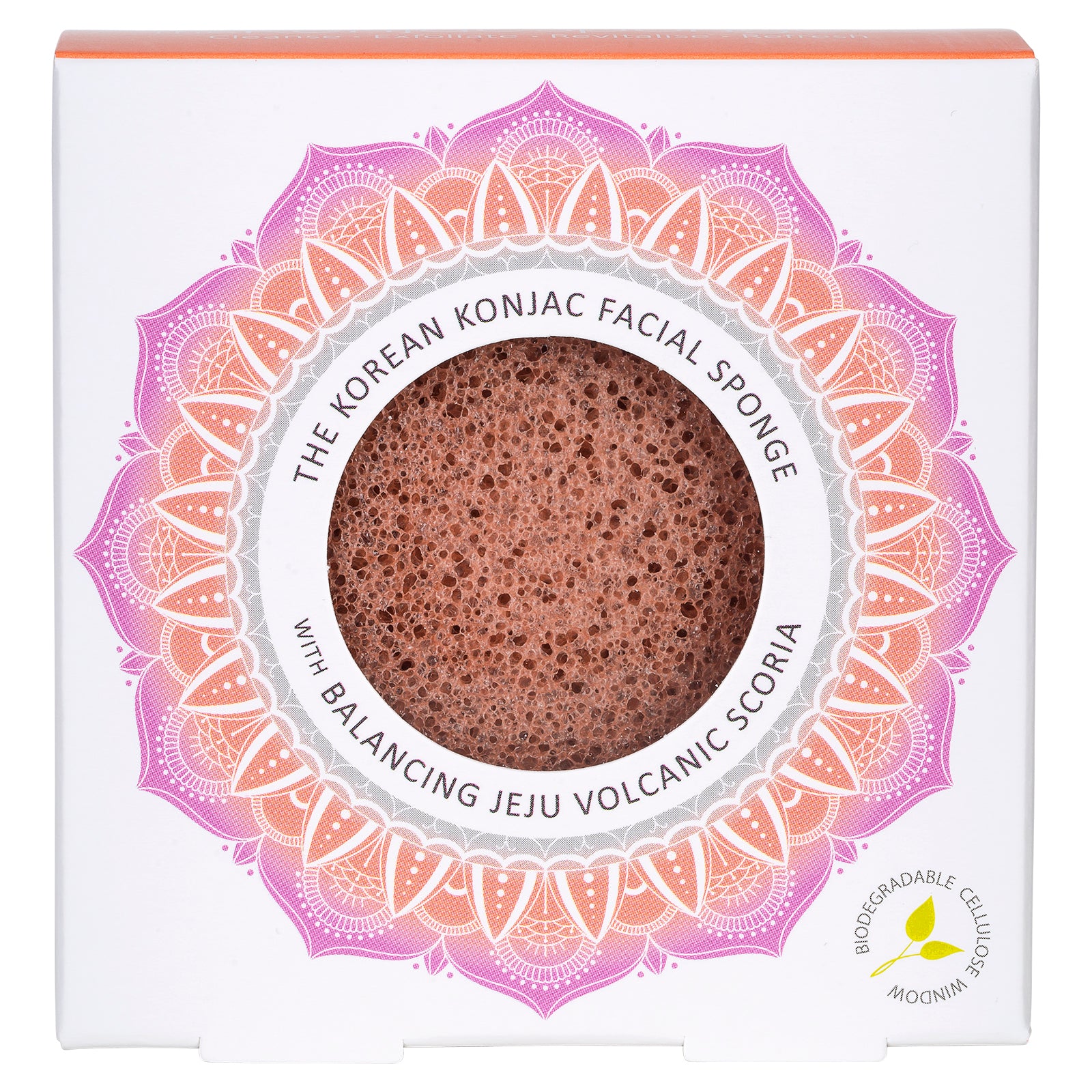 Billede af Mandala Facial Sponge with Jeju Scoria