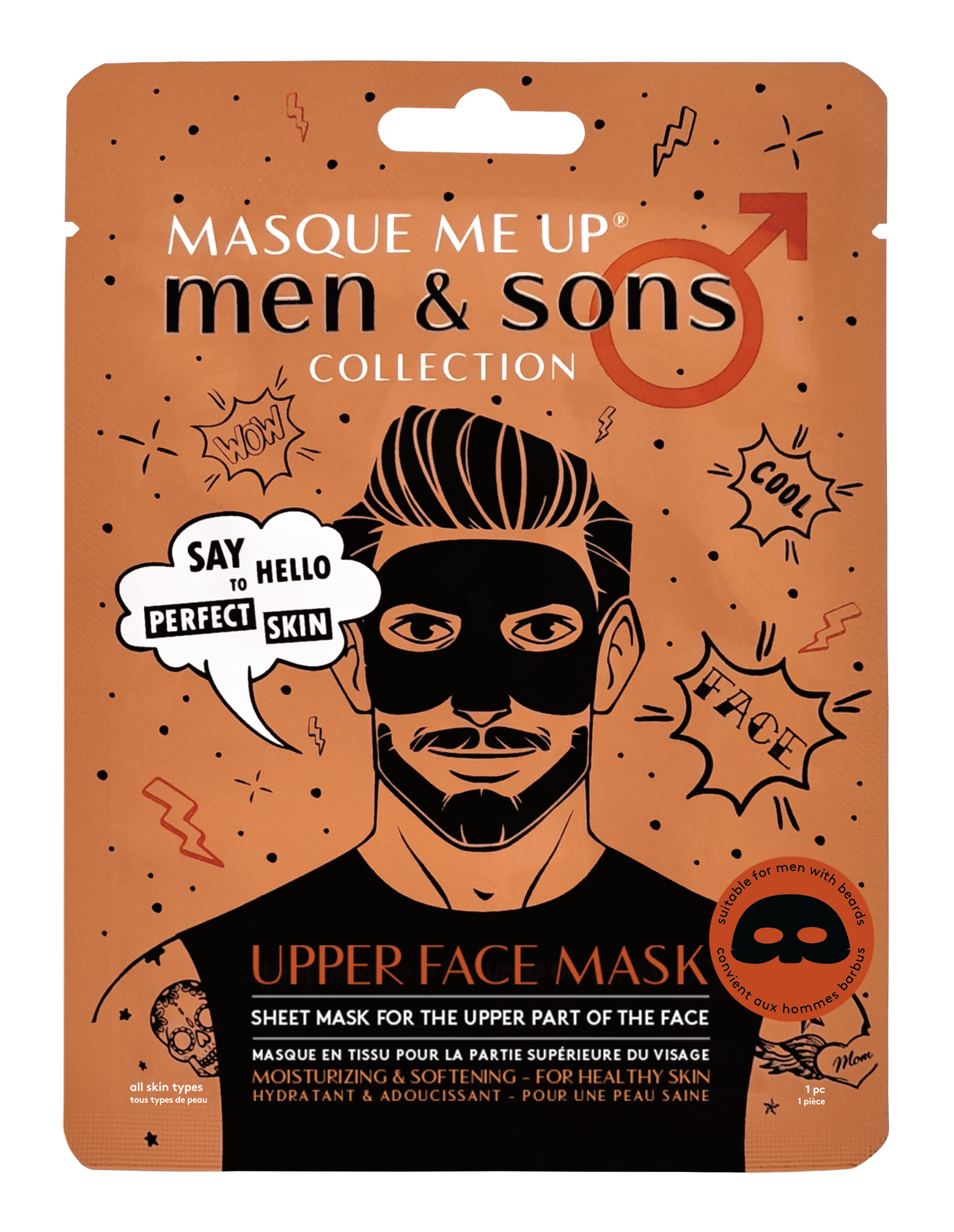 Se Men & Sons Upper Face Mask hos Miqura