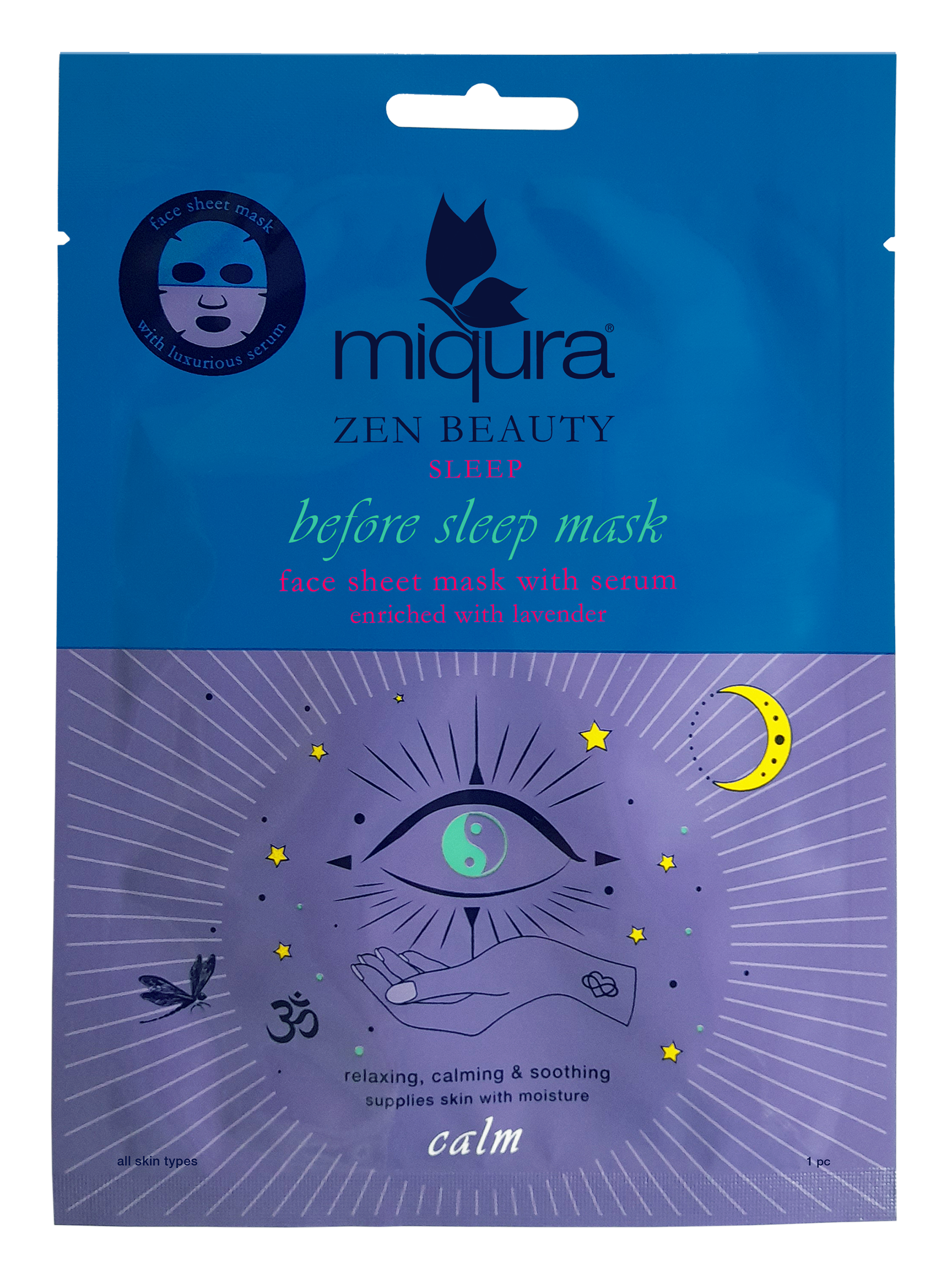 Billede af Zen Sleep Face Sheet Mask hos Miqura