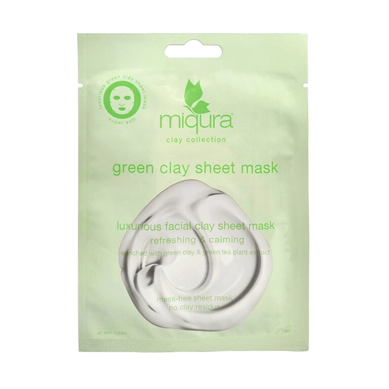 Billede af Green Clay Sheet Mask