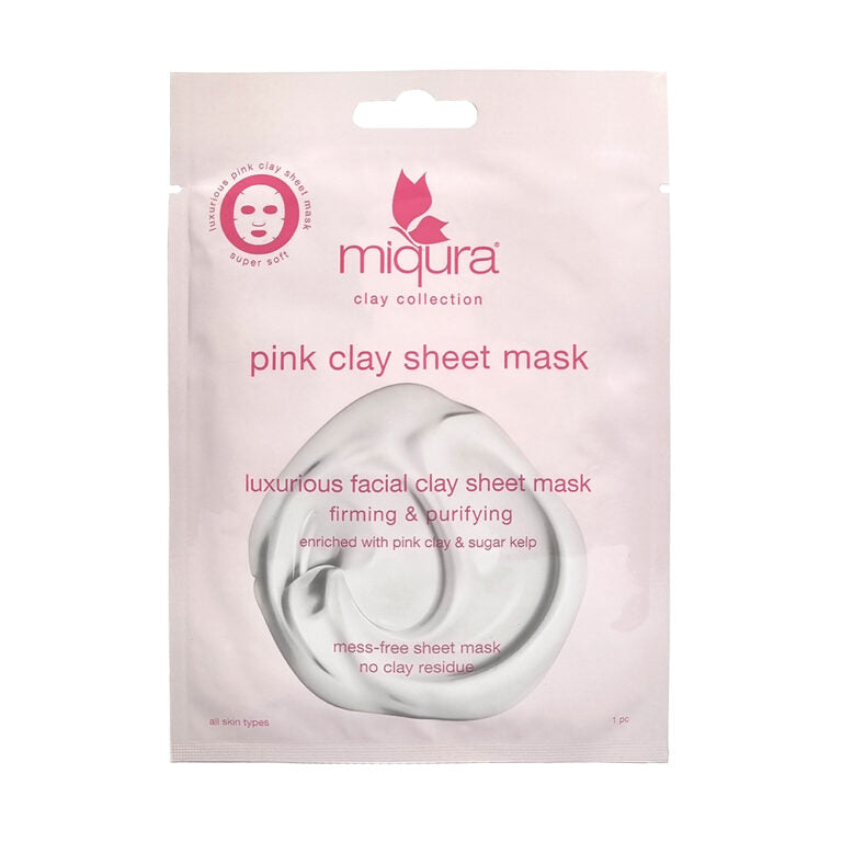 Billede af Pink Clay Sheet Mask hos Miqura