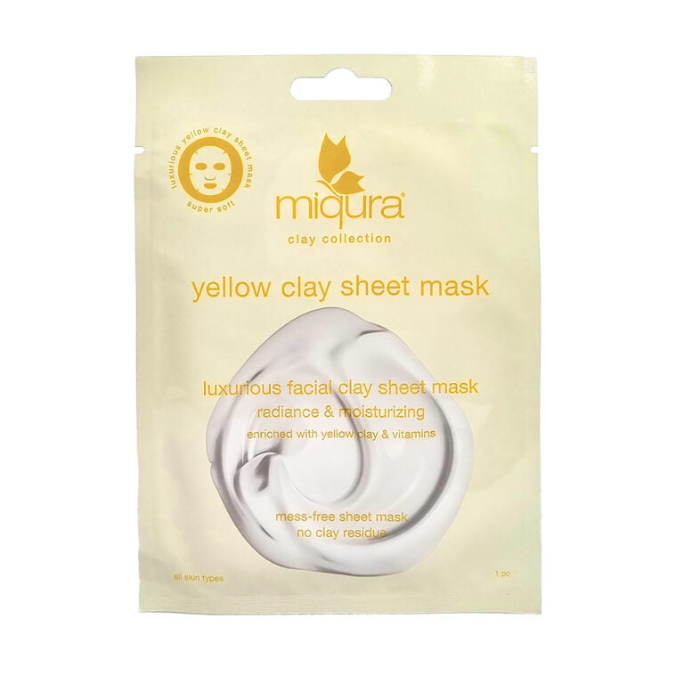 Billede af Yellow Clay Sheet Mask