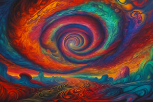 Swirling Vortex Art