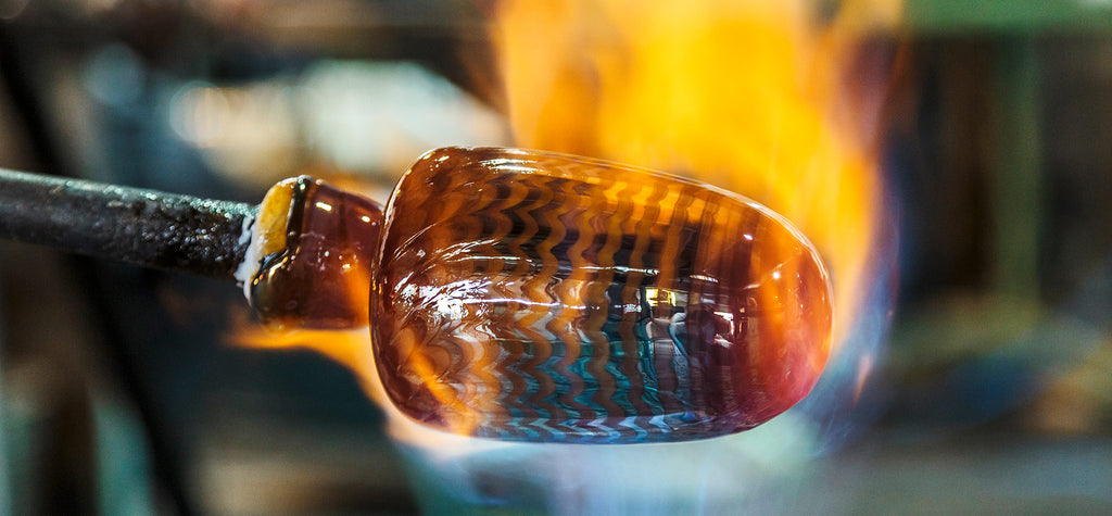 glass blowing glass mass