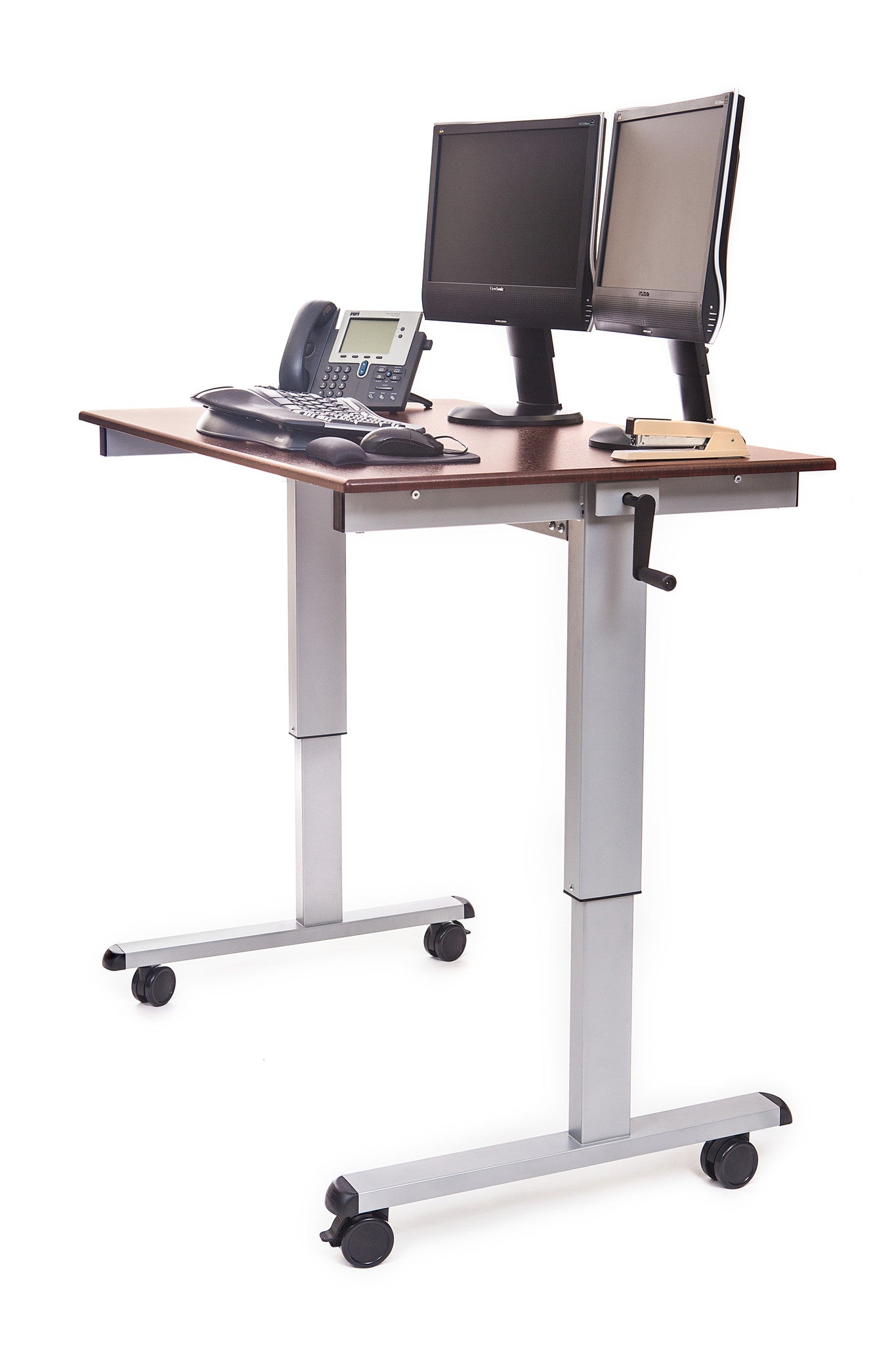 48 Crank Adjustable Stand Up Desk Sitting Killz