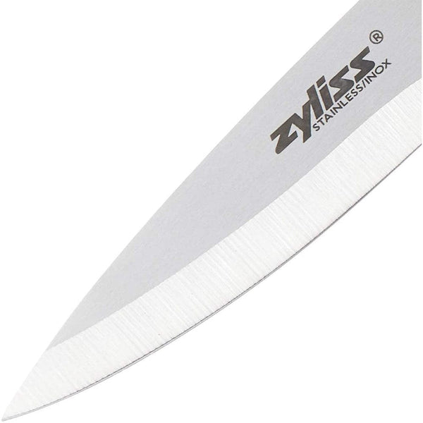 Zyliss Comfort Pro Serrated Paring Knife – 4.5 in.  Kitchen cutlery,  Stainless steel knife set, Steel kitchen