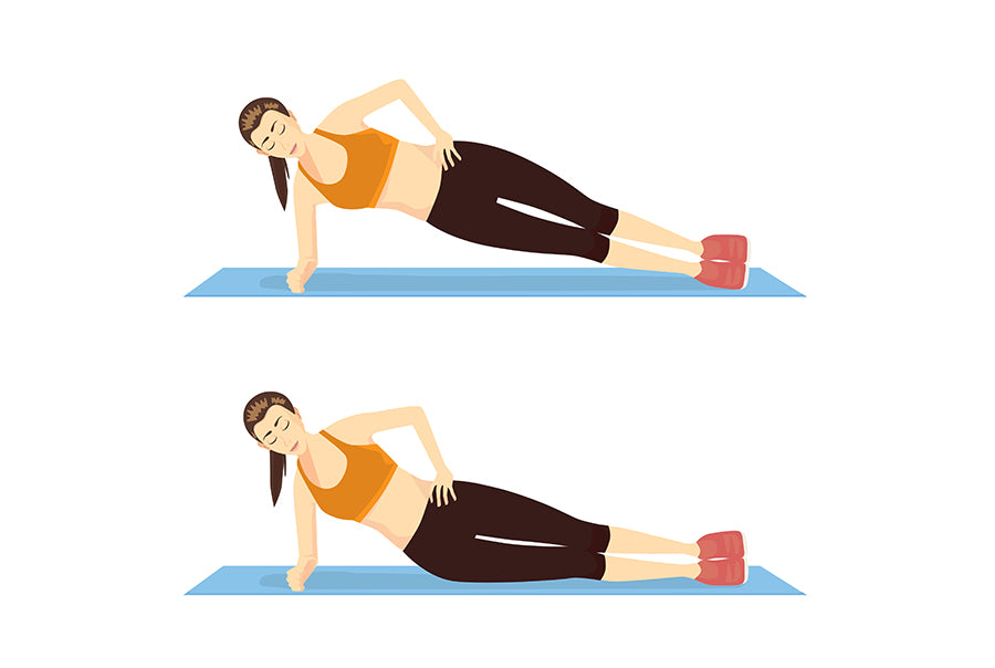 how to do a side plank