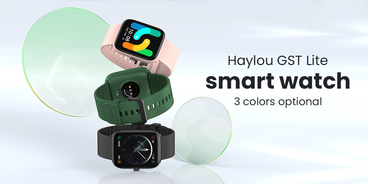 HAYLOU GST Lite Smart Watch, Lightweight design, 3 colors