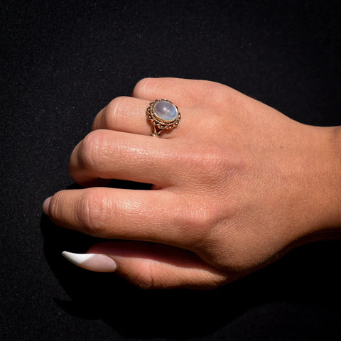 Moonstone Rings