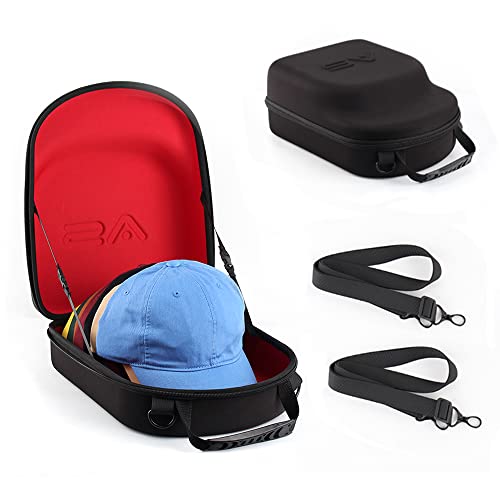 MOSLA Hat Box Travel Fedora Case Universal Size Hat Carrier,Sleek