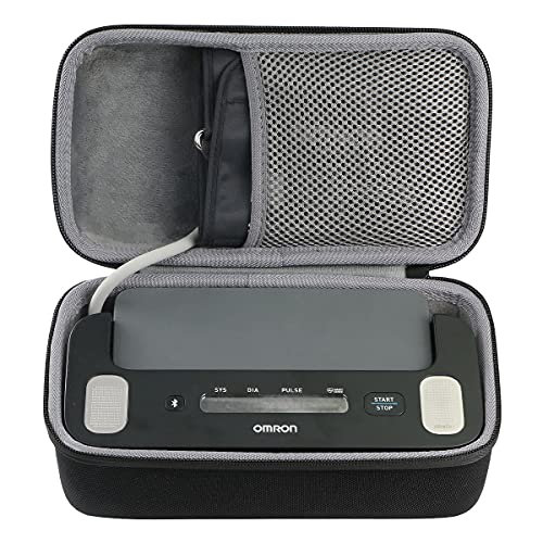 BOVKE Travel Carrying Case for Omron Platinum Blood Pressure Monitor BP5450  BP5350 with Upper Arm Cuff, OMRON Gold Digital Bluetooth Blood Pressure