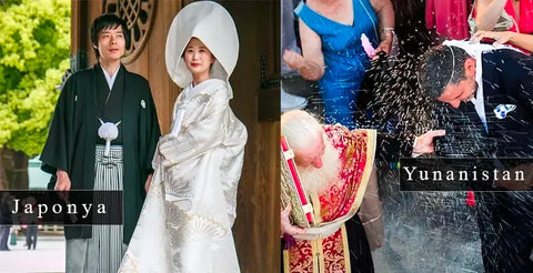 düğün gelenekleri japonya