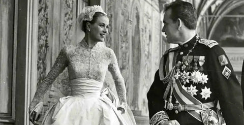 Monaco Prensesi Grace Kelly ve Prens Rainer