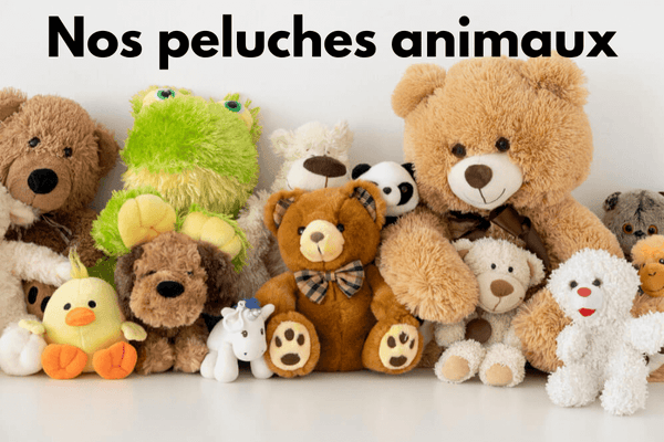 Collection Peluches Animaux - Peluchy