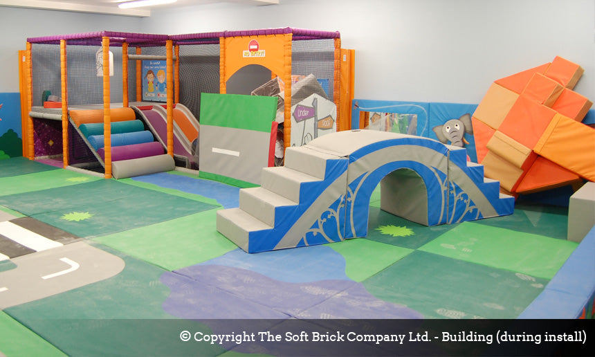 Soft Brick & Under 1 Roof soft play structure