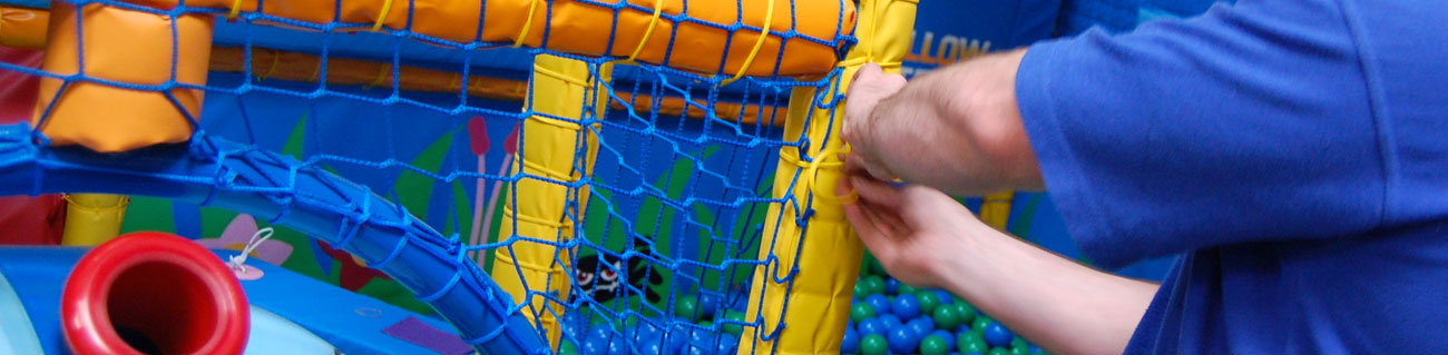 Soft Play Shooter and Netting Maintenance