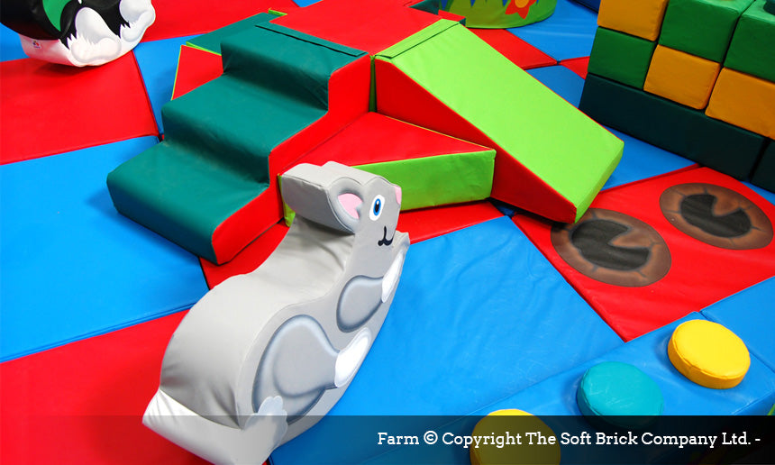 Farm Soft Play Packaway kit by Soft Brick