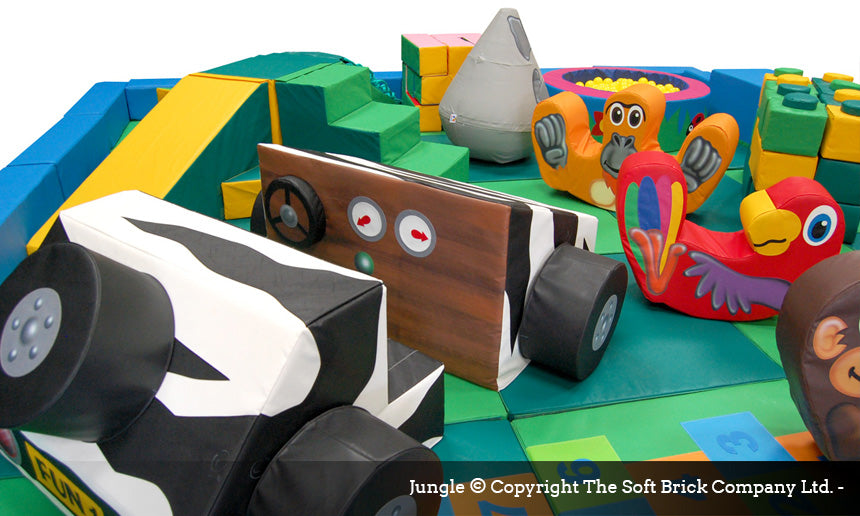 Jungle Play Packaway kit by Soft Brick