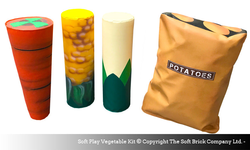 soft play veg kit by soft brick