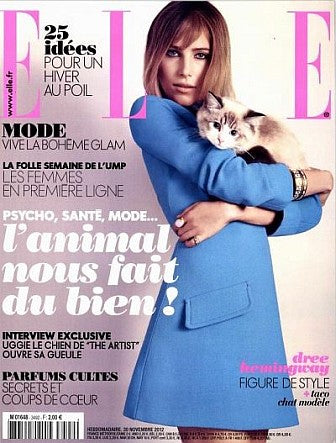 Magazine Elle - Couverture du 30 novembre 2012
