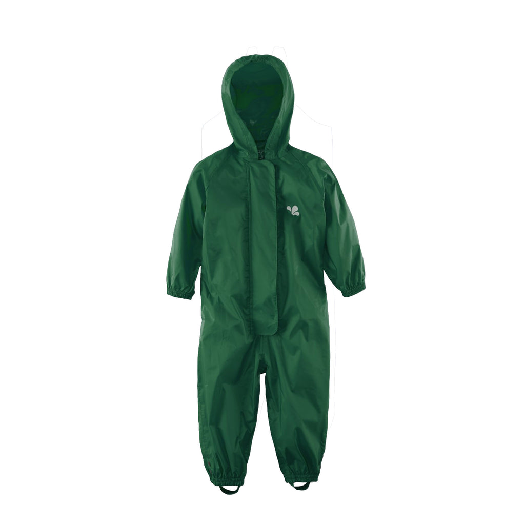 Kids' Waterproof Puddlesuit (Green) – Outdoor People