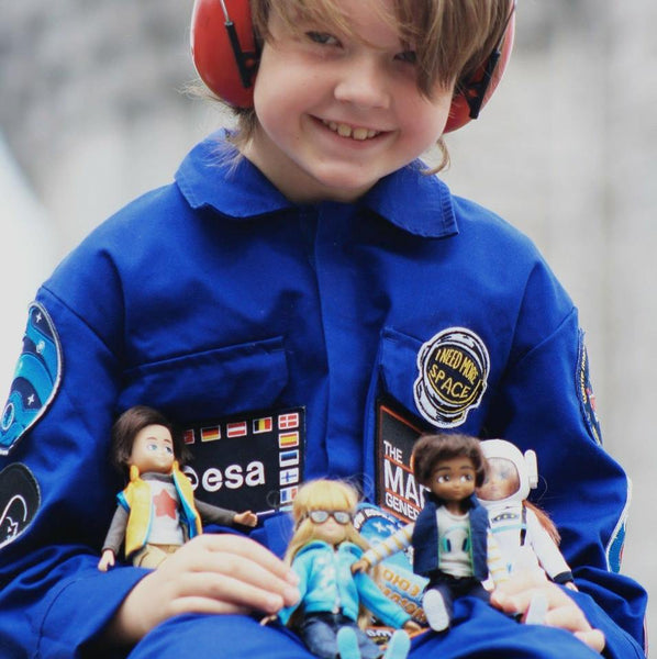 hayden with loyal companion boy doll and other dolls