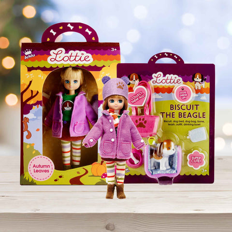 lottie doll autumn leaves