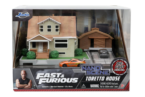 Nano Hollywood Rides - Dom Toretto's House Display Diorama / Fast & Fu ...