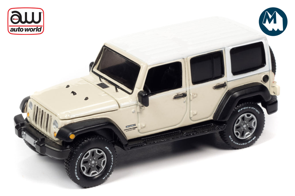 2018 Jeep Wrangler JK Unlimited Sport (Gobi Beige w/White Roof & White –  Modelmatic