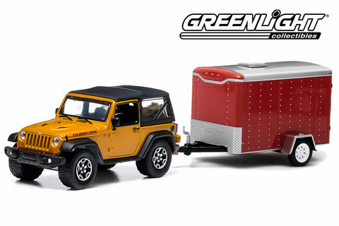 2014 Jeep Wrangler Rubicon X and Small Cargo Trailer – Modelmatic
